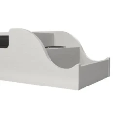 DH BASIC Contemporary White 47-inch Wall Mounted Makeup Vanity By Denhour - Coastal White -Bed Frame Shop 6bc10304 667d 463b 9c46 740122c33d72