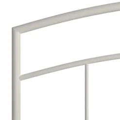 Julien Metal Headboard, Textured White - White - Queen -Bed Frame Shop 6dcdeeda dc9c 4f9b be87 ae04ed17e05a
