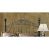Chesapeake Brown Finish Rails Not Included Headboard - King