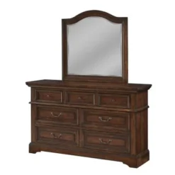 Lakewood Distressed Wood Dresser With Optional Mirror By Greyson Living - Distressed Antique White Dresser And Mirror Combo - 7-drawer -Bed Frame Shop 72098fc7 578e 4aa2 99f2 95f6d967f4b9