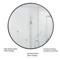 Modern & Contemporary Accent Mirror - 28''W - Gold -Bed Frame Shop 73834c2b e1c3 451a a644 8ffca1df1d96