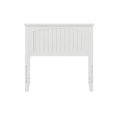 Nantucket Solid Wood Panel Headboard With Attachable USB Charger - Grey - Twin 13 Nantucket Solid Wood Panel Headboard With Attachable USB Charger - Grey - Twin - Image 13