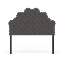 Gracewood Hollow Farouk Contemporary Fabric Headboard - Beige - Full -Bed Frame Shop 74d3f781 6392 4b45 9a8f 5c95d7291a82