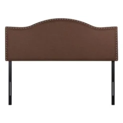 Catalina Upholstered Headboard With Nailhead Trim, Height Adjustable Headboard, Modern Head Board, Fabric Headboard - Queen,Cream 39 Catalina Upholstered Headboard With Nailhead Trim, Height Adjustable Headboard, Modern Head Board, Fabric Headboard - Queen,Cream -Bed Frame Shop 7633ab42 9ab8 460f a52a 216d223ef646