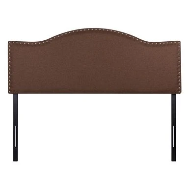 Catalina Upholstered Headboard With Nailhead Trim, Height Adjustable Headboard, Modern Head Board, Fabric Headboard - Queen,Cream 20 Catalina Upholstered Headboard With Nailhead Trim, Height Adjustable Headboard, Modern Head Board, Fabric Headboard - Queen,Cream - Image 20