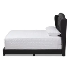 Contemporary Bed By Baxton Studio - Charcoal - King -Bed Frame Shop 7673d76f 5356 4867 871f 8cefe24592c0