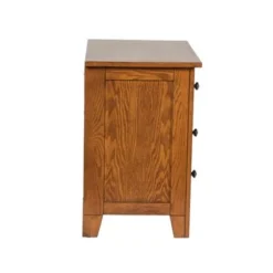 Copper Grove Grandpa's Cabin Aged Oak Night Stand - Brown - 2-drawer -Bed Frame Shop 78402f0a 8b55 46a5 9116 928c11b46287