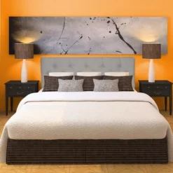 Diamond Tufted Arcadia Natural Headboard - Full 5 Diamond Tufted Arcadia Natural Headboard - Full -Bed Frame Shop 785e7933 f122 4c61 931c 574e754a9919