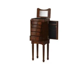 Elyria Jewelry Armoire Espresso -Bed Frame Shop 79ee266c ca65 4386 9336 4b13ad2b51a3