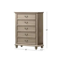 Abbyson Harrison Traditional Solid Wood Chest - Grey -Bed Frame Shop 7cd87c05 b787 41c3 b305 224154cbd01b