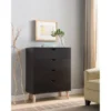Carson Carrington Gjovik Contemporary Cappuccino 4-drawer Chest
