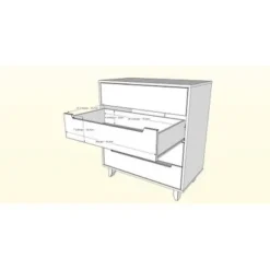 Nexera Aura 4 Drawer Chest - 4-drawer -Bed Frame Shop 7e005dc7 7457 4724 83b4 110f709cf906