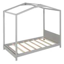 Merax Twin Size House Platform Bed With Headboard - White -Bed Frame Shop 7e834bed aee7 4699 9d23 5983bf57df23