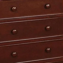 Omnus Transitional Chest In Cherry Finish - 5-drawer -Bed Frame Shop 7f43577b 21ff 4933 aac7 cf9cd1208e1c