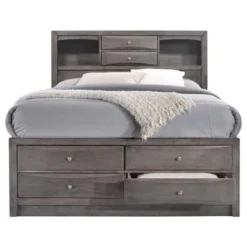 Picket House Furnishings Madison Full Storage 3PC Bedroom Set - Grey - Full - 3 Piece -Bed Frame Shop 7fb66f77 bb0c 4ce2 89c3 02f84fba3392