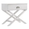 Xavier 1-drawer Nightstand - White