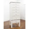 Hives & Honey Hannah White Jewelry Armoire - White
