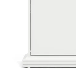 Porch & Den Virginia Contemporary 3-Drawer White Shoe Storage Cabinet - White -Bed Frame Shop 852f7ff9 3a89 4f7d b1e3 b8f5124e1924