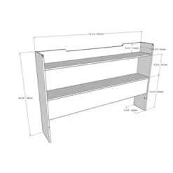 Nexera Aura 4 Piece Bedroom Set, White - Full -Bed Frame Shop 86d12506 2898 448e 8d76 3fcc36430bc1