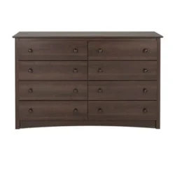 Prepac Sonoma 8 Drawer Double Dresser For Bedroom, Wide Chest Of Drawers, Traditional Bedroom Furniture - Drifted Gray -Bed Frame Shop 8743d708 da4a 4593 b338 1dbcd867962a