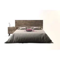 Mid-century Platform Bed With Headboard - White - King -Bed Frame Shop 8744e534 bd7f 412c 87df 58c43253ac6e