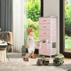 VredHom 6 Drawers Vertical Dresser Storage Tower - White - 6-drawer -Bed Frame Shop 883733c9 6041 45aa a549 1d1ffd847d70