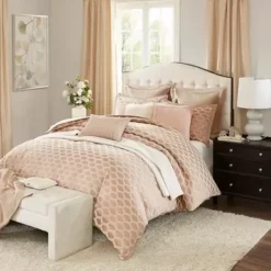 Pink Romance Comforter Set King