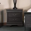 Copper Grove Natasha Traditional Grey Nightstand
