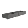 Dual Underbed Drawers - Dark Grey - Twin