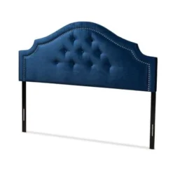 Copper Grove Debaltseve Velvet Fabric Headboard - Blue - Twin -Bed Frame Shop 8a87d068 aa76 4136 b1b8 88d645e11df6