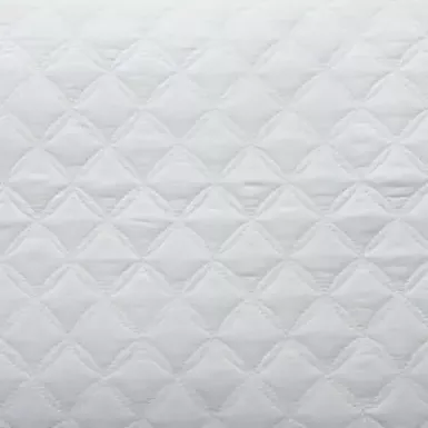 White Ryter King Coverlet Set 4 White Ryter King Coverlet Set - Image 4