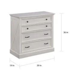 The Gray Barn 3-Piece Riverbone X-detail King Bed, Nightstand, And Chest Set - White - King - 3 Piece -Bed Frame Shop 8b95efec a4d5 40a1 a08e 468c1241e8a2