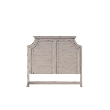 Palisade Distressed Antique White Panel Headboard By Greyson Living - King 3 Palisade Distressed Antique White Panel Headboard By Greyson Living - King - Image 3