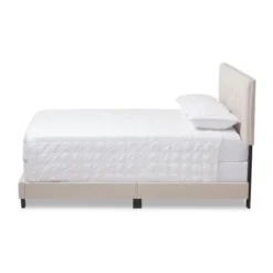 Contemporary Fabric Bed By Baxton Studio - Grey - Queen -Bed Frame Shop 8c5a8071 caef 4b27 b717 01b3368439c6
