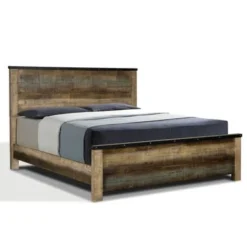 Coaster Furniture Sembene Antique Multi-color Panel Bed - California King -Bed Frame Shop 8dd4786a a19e 42ec 8985 b1fabe635471