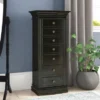 Hives & Honey Landry Black Jewelry Armoire - Black