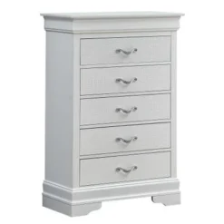 Lorana 5-drawer Chest - White -Bed Frame Shop 8ef0ffe5 e475 4fc0 8682 6d02c1f76586