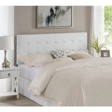 Jessenia Tufted Upholstered Headboard, Height Adjustable Queen Size Headboard, Bed Backboard Padded Premium Fabric Headboard - Queen,Espresso 6 Jessenia Tufted Upholstered Headboard, Height Adjustable Queen Size Headboard, Bed Backboard Padded Premium Fabric Headboard - Queen,Espresso - Image 6