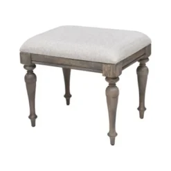 The Gray Barn Havenwood Vanity Desk Set - Distressed Rustic Ivory -Bed Frame Shop 919ff605 5dba 448e 871a cdbbf1fb1b71