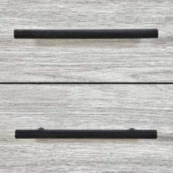 Burgoyne Mid-Century Modern Nightstand By Christopher Knight Home - Sonoma Gray Oak + Black -Bed Frame Shop 9430c9cd f0ab 467d b736 4edac437fd5a