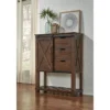 Simply Solid Shelba Solid Wood 3-drawer Barndoor Chest