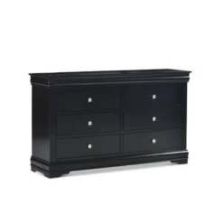 Ocala 6-Drawer Louis Philippe Dresser By Greyson Living - Cherry -Bed Frame Shop 979a88d2 1818 4d45 b99f fd3c5000dc31