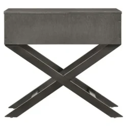 Xavier 1-drawer Nightstand - White -Bed Frame Shop 983bf186 56c6 4a98 9a4a 546b67742d80