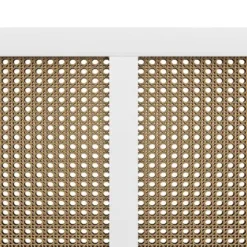 Hillsdale Furniture Serena Wood And Cane Panel Bed - Chocolate - Queen -Bed Frame Shop 98400b5d c4c3 4c52 9247 3e69624abf5b