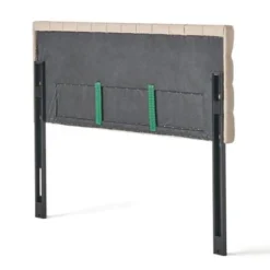 Jezebel Adjustable Full/Queen Tufted Headboard By Christopher Knight Home - Light Beige Fabric -Bed Frame Shop 989e03b8 dbe5 459e 9635 f82efb0bf7b5