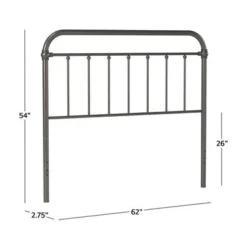 Hillsdale Furniture Kirkland Metal Headboard, Aged Pewter - Full 35 Hillsdale Furniture Kirkland Metal Headboard, Aged Pewter - Full -Bed Frame Shop 99f8a6b5 f4a4 4edc 903f 301189bc4c6f