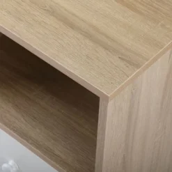 Modern Nightstand With Drawer And Shelf,Set Of 2 - Natural -Bed Frame Shop 9ac5be42 6c68 4fe5 9e93 eb02dcefdb1f