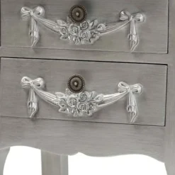 Baxton Studio Eliya Classic And Traditional Wood 2-Drawer End Table - White -Bed Frame Shop 9af16ec6 14c8 4f67 88ef 48e013d63003