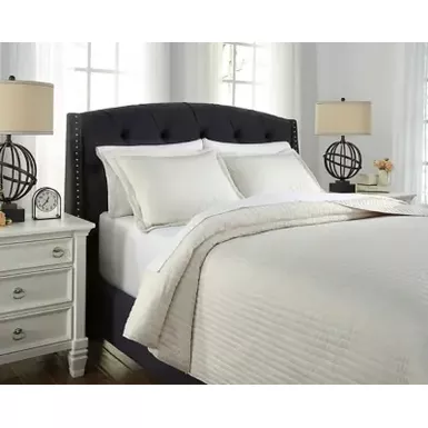 Buff Raleda Queen Coverlet Set 3 Buff Raleda Queen Coverlet Set - Image 3