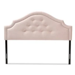 Copper Grove Debaltseve Velvet Fabric Headboard - Pink - King -Bed Frame Shop 9b047362 0707 4cea 89db 481ebf21883d